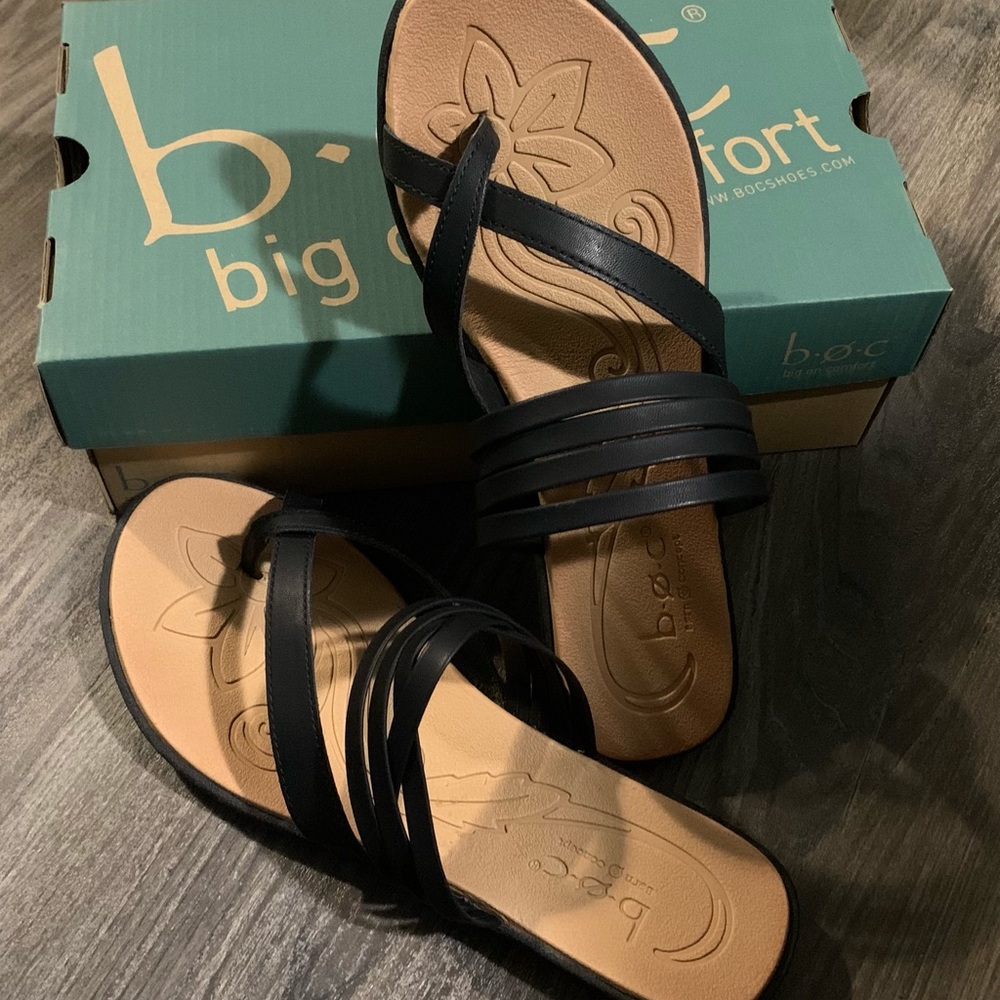 Brand new with box, Born b.o.c. "Alisha" Sandals, black